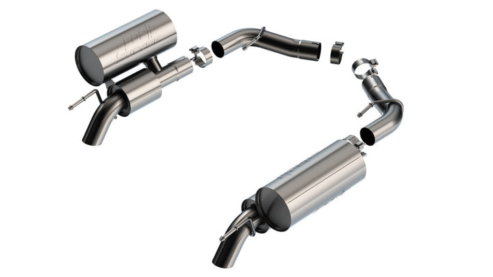 Borla 22-23 Jeep Grand Wagoneer 6.4L V8 2.75in S-TYPE SR Turndown Tip Axleback Exhaust - Premium Axle Back from Borla - Just 4390.38 SR! Shop now at Motors