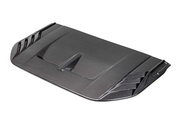 Ford Racing 22-24 Ford Bronco Raptor Carbon Fiber Hood Vent - Gloss Finish - Premium Hoods from Ford Racing - Just 5765.89 SR! Shop now at Motors