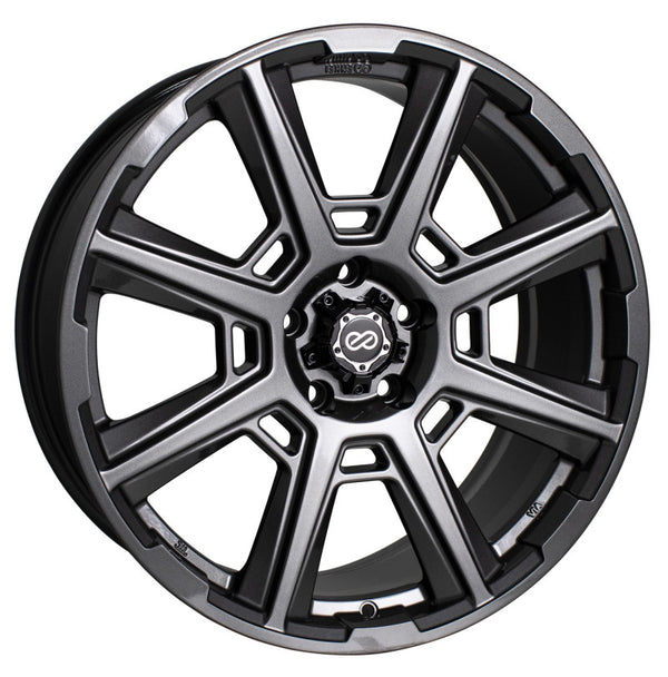 Enkei Storm 18x8 40mm Offset 5x114.3 72.6mm Bore Anthracite Wheel - Premium Wheels - Cast from Enkei - Just 1376.50 SR! Shop now at Motors