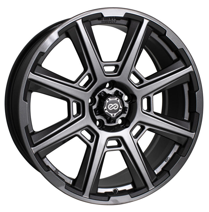 Enkei Storm 18x8 40mm Offset 5x114.3 72.6mm Bore Anthracite Wheel - Premium Wheels - Cast from Enkei - Just 1376.50 SR! Shop now at Motors