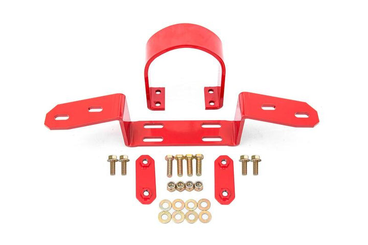 BMR 64-72 A-Body Driveshaft Safety Loop Front - Red - Premium Driveshaft Loops from BMR Suspension - Just 299.82 SR! Shop now at Motors