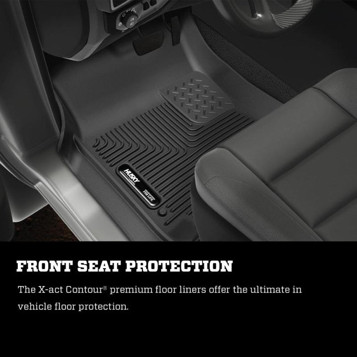 Husky Liners 22-23 Lexus LX600 X-Act Contour Black Third Row Floor Liners - Premium Floor Mats - Rubber from Husky Liners - Just 431.59 SR! Shop now at Motors