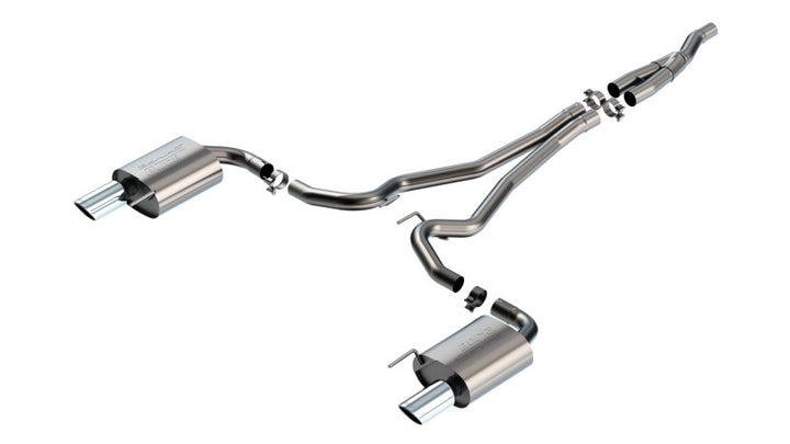 Borla 2024 Ford Mustang 2.3L Ecoboost 2.50 S-TYPE Catback Exhaust - Non-Active - Premium Catback from Borla - Just 5015.98 SR! Shop now at Motors