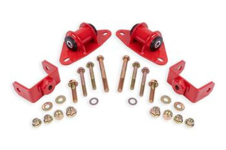 BMR 14-19 Chevrolet Corvette Motor Mount Kit - Red - Premium Engine Mounts from BMR Suspension - Just 786.49 SR! Shop now at Motors