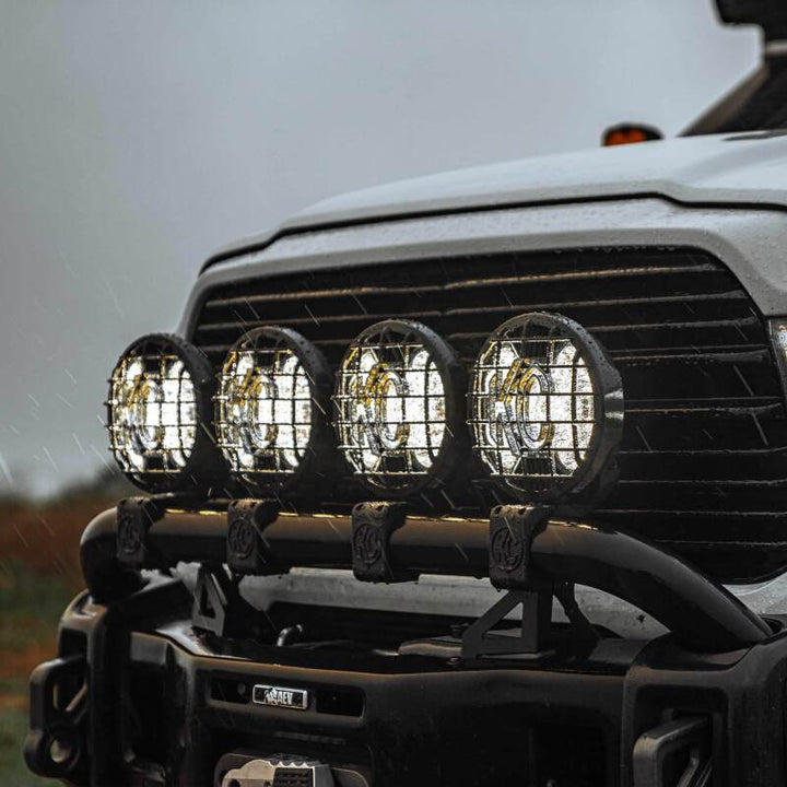 KC HiLiTES SlimLite 8in. LED Stone Guard - Black - Premium Light Covers and Guards from KC HiLiTES - Just 75.08 SR! Shop now at Motors