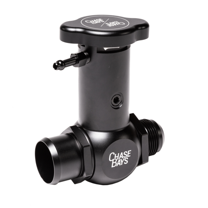 Chase Bays Raw Aluminum Weld-On / 1.38in (35mm) Hose Raised Inline Filler Neck w/Cap - Premium Filler Necks from Chase Bays - Just 676.25 SR! Shop now at Motors