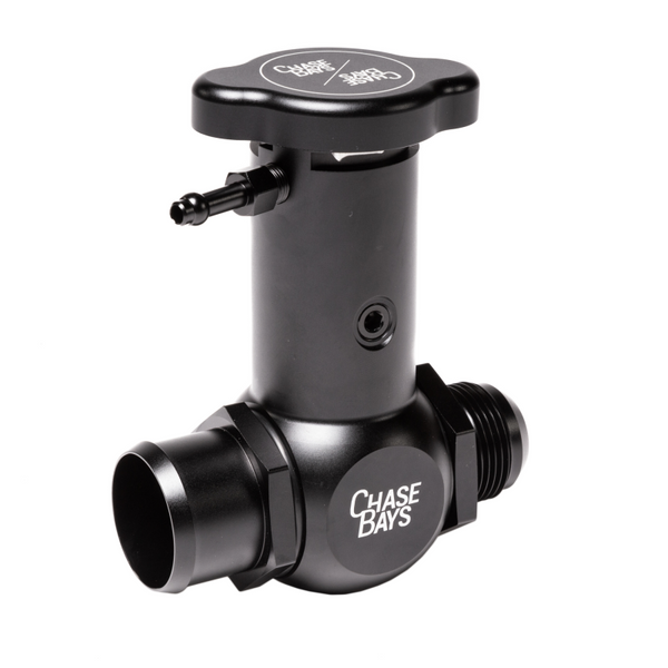 Chase Bays Raw Aluminum Weld-On / -20AN Raised Inline Filler Neck w/Cap - Premium Filler Necks from Chase Bays - Just 676.25 SR! Shop now at Motors