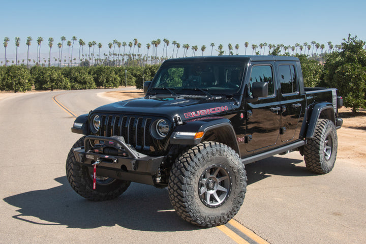 ICON 2018+ Jeep Wrangler JL / 2020+ JT Front Impact Bumper w/Skid Plate - Premium Bumpers - Steel from ICON - Just 3152.56 SR! Shop now at Motors