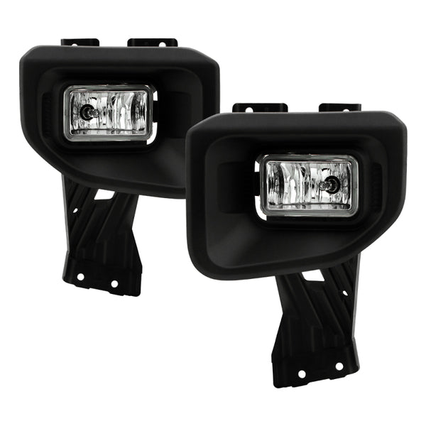 Spyder 20-22 Ford F250/F350 SD OEM Style LED Fog Lights w/Switch - Clear (FL-FF25020-C)