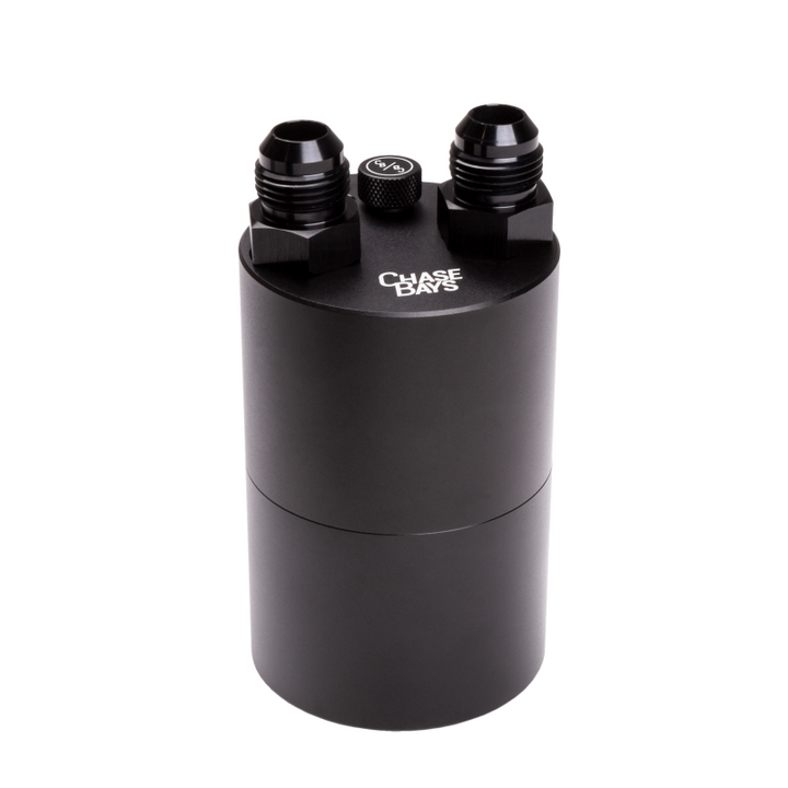 Chase Bays -10AN Straight On Inlet and Outlet Oil Catch Can - Premium Oil Catch Cans from Chase Bays - Just 788.69 SR! Shop now at Motors