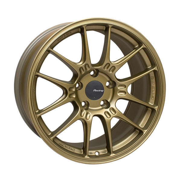 Enkei GTC02 18x9.5 5x120 45mm Offset 72.5mm Bore Titanium Gold Wheel - Premium Wheels - Cast from Enkei - Just 2474.09 SR! Shop now at Motors