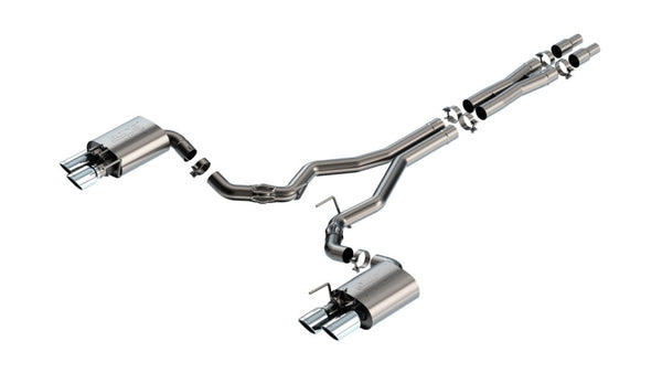 Borla 2024 Ford Mustang GT 5.0L V8 w/ Active Exhaust ATAK Cat-Back Exhaust System - Premium Catback from Borla - Just 9264.04 SR! Shop now at Motors