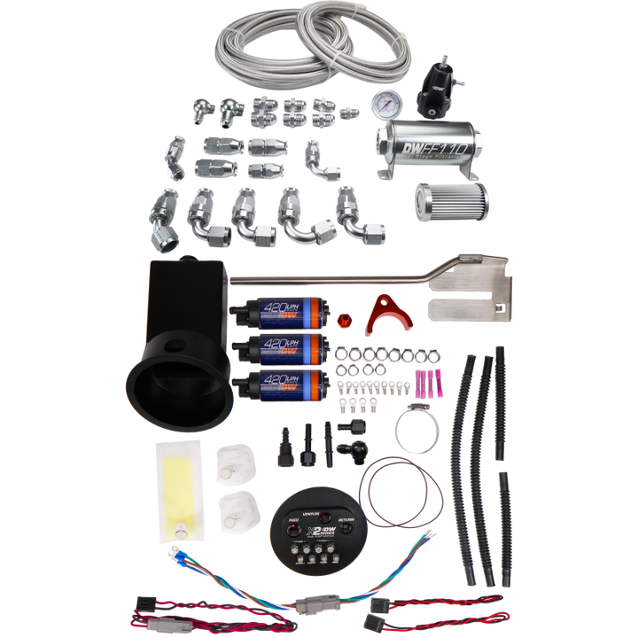 DeatschWerks 94-02 Nissan Silvia and Skyline X2 Surge Module with DW420 Pumps and PTFE Plumbing Kit - Premium Fuel Pumps from DeatschWerks - Just 7583.15 SR! Shop now at Motors