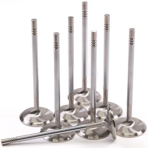 GSC P-D Ford Mustang 5.0L Coyote Gen 1/2 38.27mm Head (+1mm) Chrome Polished Intake Valve - Set of 8 - Premium Valves from GSC Power Division - Just 717.14 SR! Shop now at Motors