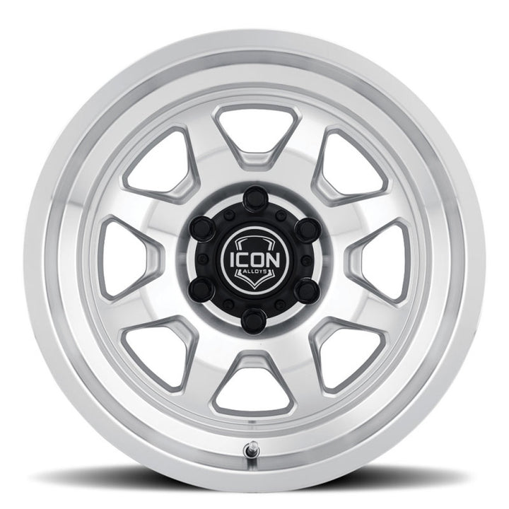 ICON Nuevo 17 X 8.5 5 X 4.5 0mm Offset 4.75in BS Silver Machined - Premium Wheels - Cast from ICON - Just 896.84 SR! Shop now at Motors