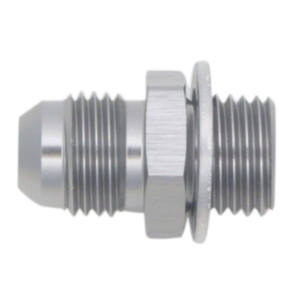 DeatschWerks 6AN Male Flare to M14 X 1.5 Male Metric Adapter  (Incl. Crush Washer) - Titanium - Premium Fittings from DeatschWerks - Just 26.29 SR! Shop now at Motors