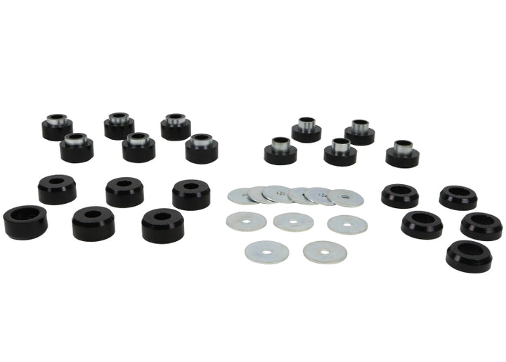 Whiteline 1997-2006 Jeep Wrangler Body Mount Bushing Set - Premium Bushing Kits from Whiteline - Just 552.42 SR! Shop now at Motors