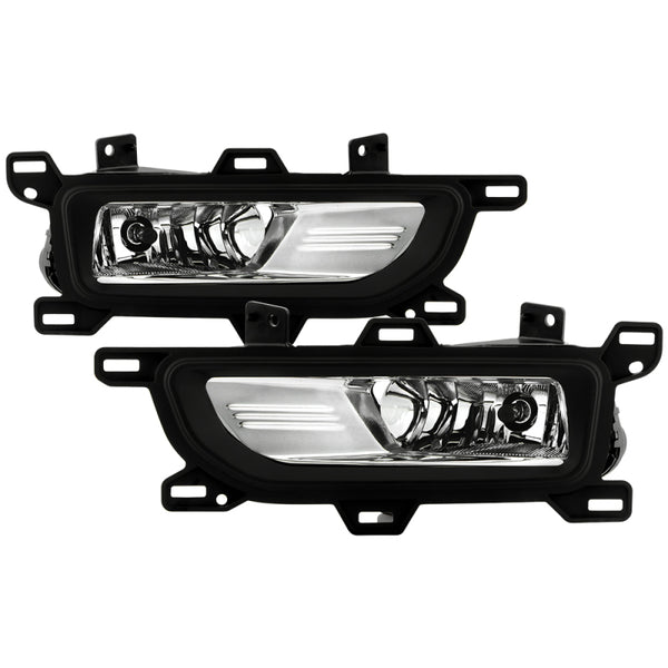 Spyder 20-22 Nissan Titan OEM Fog Light w/ Switch - Clear (FL-NT20-C)
