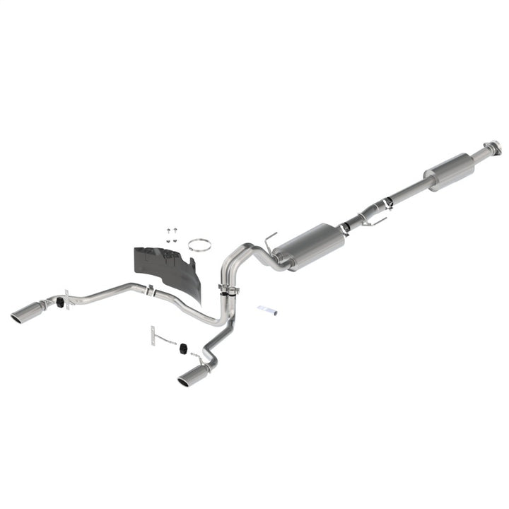 Ford Racing 21-24 F-150 Touring Rear Exit Exhaust - Chrome Tips - Premium Catback from Ford Racing - Just 7427.51 SR! Shop now at Motors
