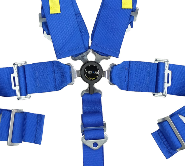 NRG SFI 16.1 5PT 3in. Seat Belt Harness / Cam Lock - Blue - Premium Seat Belts & Harnesses from NRG - Just 525.82 SR! Shop now at Motors