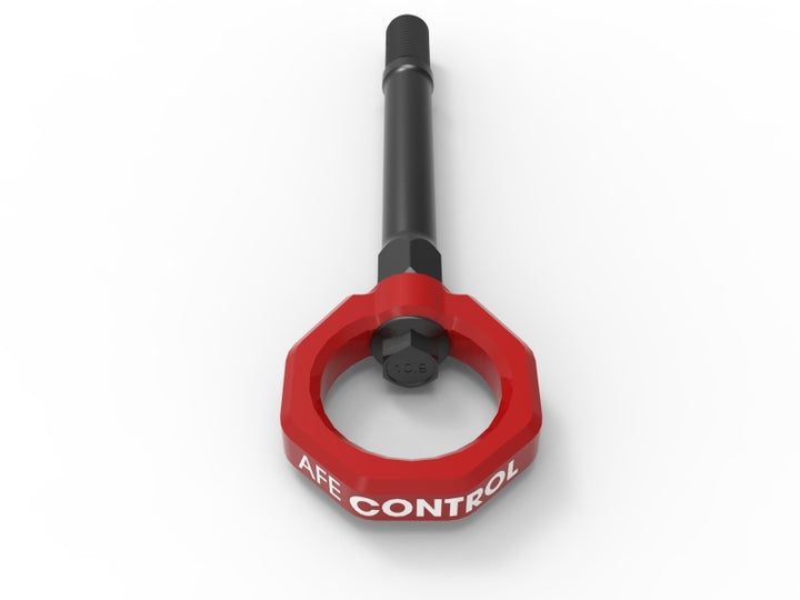 aFe CONTROL Front Tow Hook Red - Premium Tow Hooks from aFe - Just 386.28 SR! Shop now at Motors