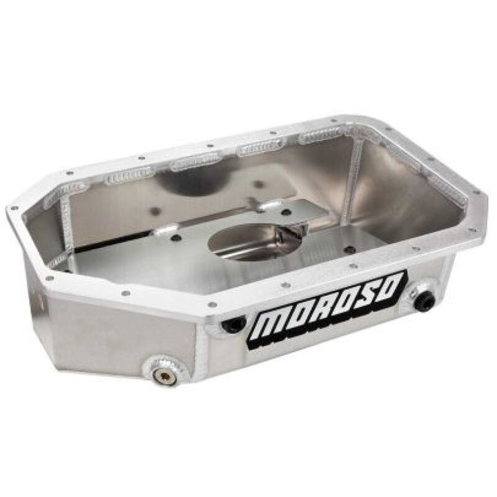 Moroso Honda/Acura K20/K24 Swap Road Race Baffled Wet Sump 6.5 Qt 6.25in Deep Aluminum Oil Pan - Premium Oil Pans from Moroso - Just 3049.61 SR! Shop now at Motors