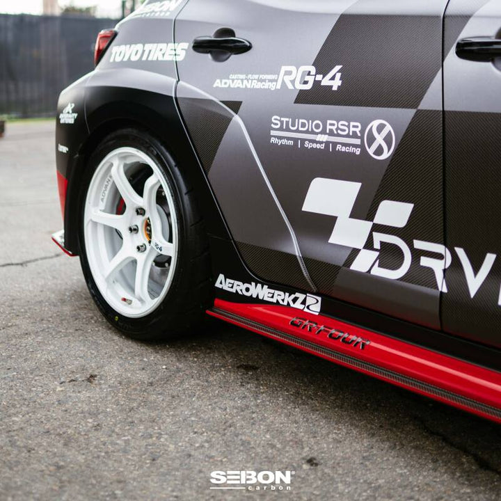 Seibon 2023+ Toyota GR Corolla MB-Style Carbon Fiber Side Skirts - Premium Side Skirts from Seibon - Just 4696.14 SR! Shop now at Motors