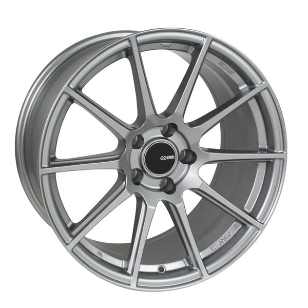 Enkei TS10 18x9.5 5x114.3 15mm Offset 72.6mm Bore Grey Wheel - Premium Wheels - Cast from Enkei - Just 1557.09 SR! Shop now at Motors