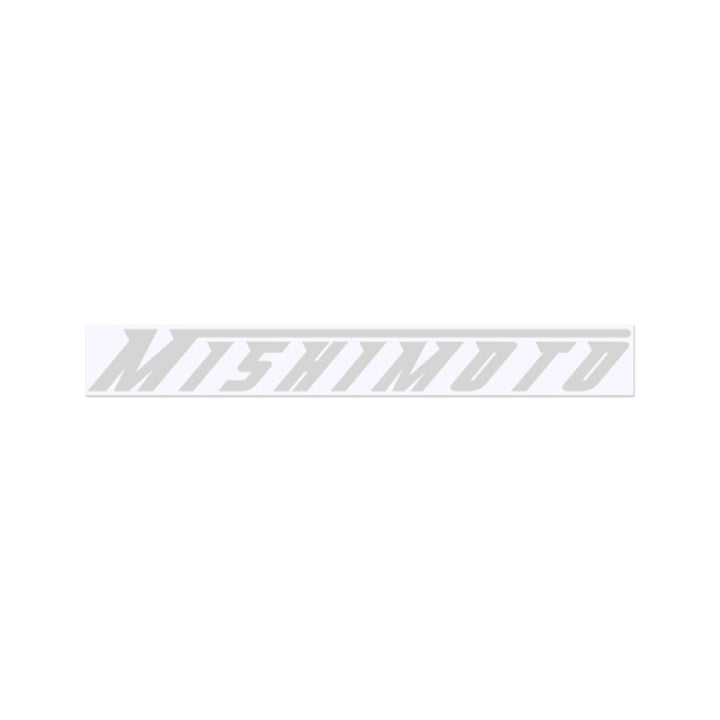 Mishimoto Small Silver Decal - Premium Stickers/Decals/Banners from Mishimoto - Just 15.85 SR! Shop now at Motors