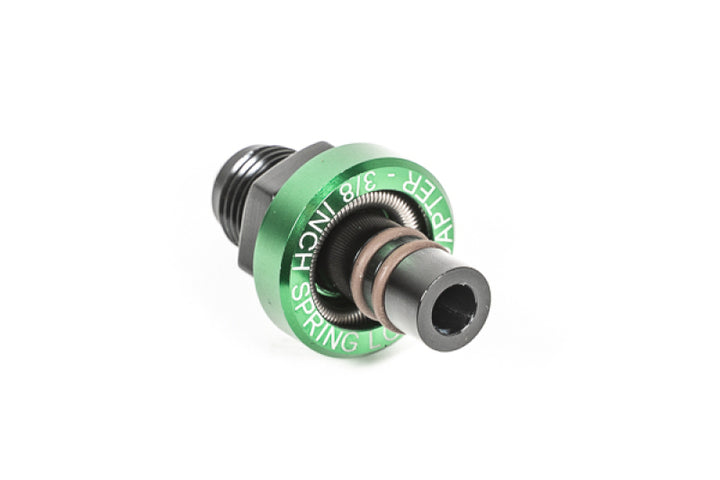 Radium Engineering 6AN Male to 3/8in Spring Lock Male Adapter Fitting - Premium Fittings from Radium Engineering - Just 133.26 SR! Shop now at Motors