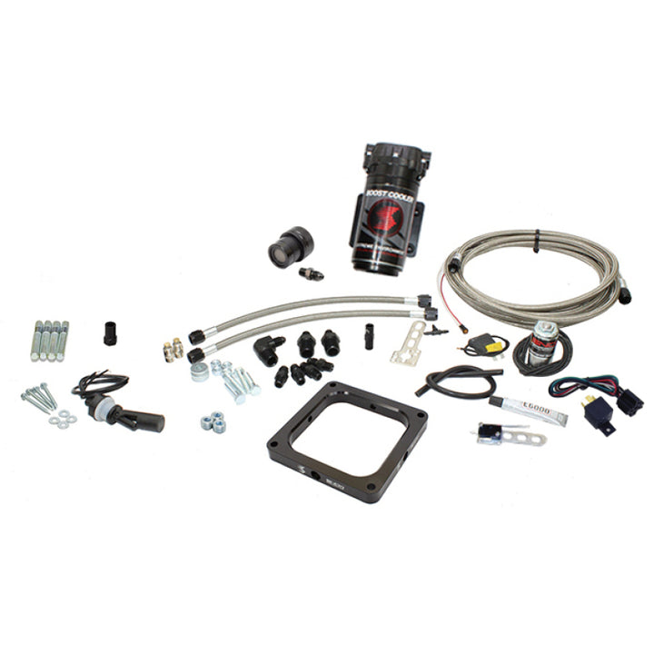 Snow Performance Gas Carb 4500 Flange Stage 1 Water Injection Kit (WOT SS Braided Lines w/o Tank) - Premium Water Meth Kits from Snow Performance - Just 3068.80 SR! Shop now at Motors