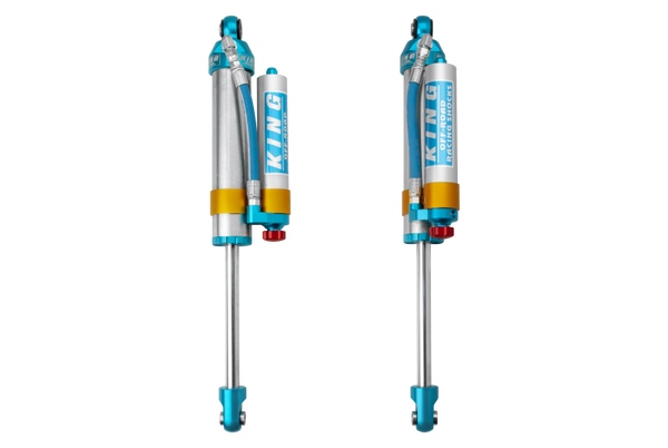 King Shocks 2005+ Ford F-550 2.5 Dia. Piggy Hose Reservoir Shock w/ Adjuster (Pair) - Premium Shocks and Struts from King Shocks - Just 5300.18 SR! Shop now at Motors