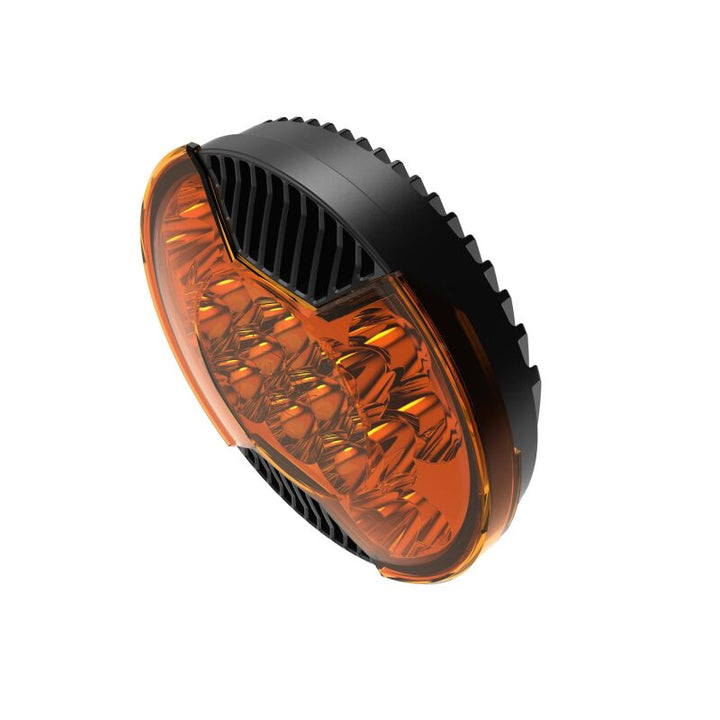 KC HiLiTES SlimLite 8in. LED Light Shield (Shield Only) - Amber - Premium Light Covers and Guards from KC HiLiTES - Just 45.03 SR! Shop now at Motors