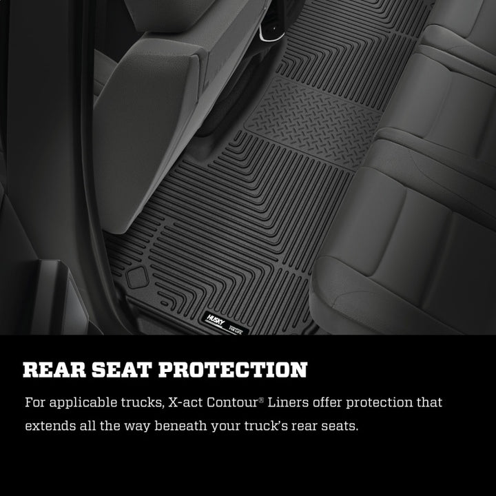 Husky Liners 23-2023 honda CR-V X-Act Contour Second Row Floor Liners Black - Premium Floor Mats - Rubber from Husky Liners - Just 431.88 SR! Shop now at Motors