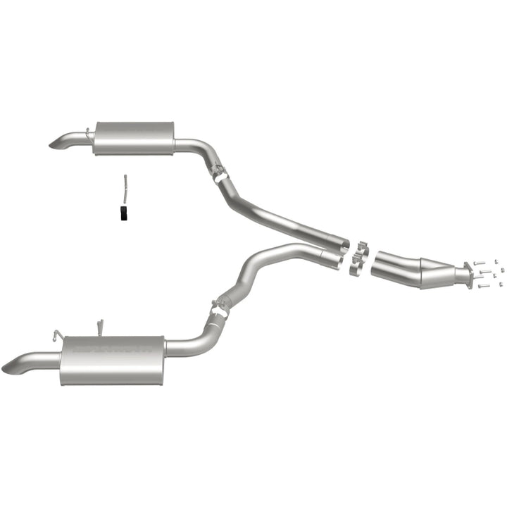 MagnaFlow 75-79 Chevy Corvette V8 5.7L Dual Split Rear Exit Stainless Cat-Back Perf Exhaust - Premium Catback from Magnaflow - Just 3076.59 SR! Shop now at Motors