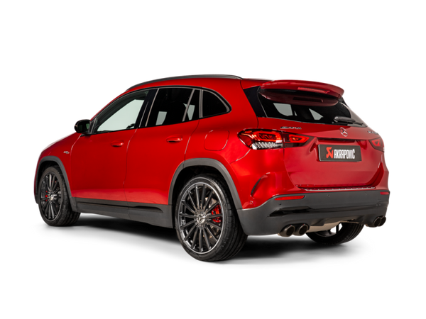 نظام عادم أكربوفيك 2021+ مرسيدس-إيه إم جي GLA 45 / GLA 45 S إيفولوشن تيتانيوم كاتباك