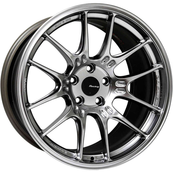 Enkei GTC02 17x7.5 4x100 35mm Offset 75mm Bore Hyper Silver Wheel - Premium Wheels - Cast from Enkei - Just 2029.84 SR! Shop now at Motors