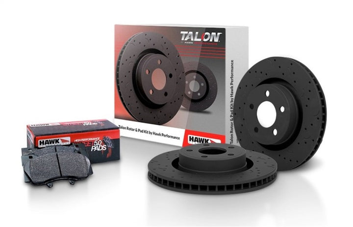 HAWK Talon Rotors - Premium Brake Rotors - Slot & Drilled from Hawk Performance - Just 1383.95 SR! Shop now at Motors