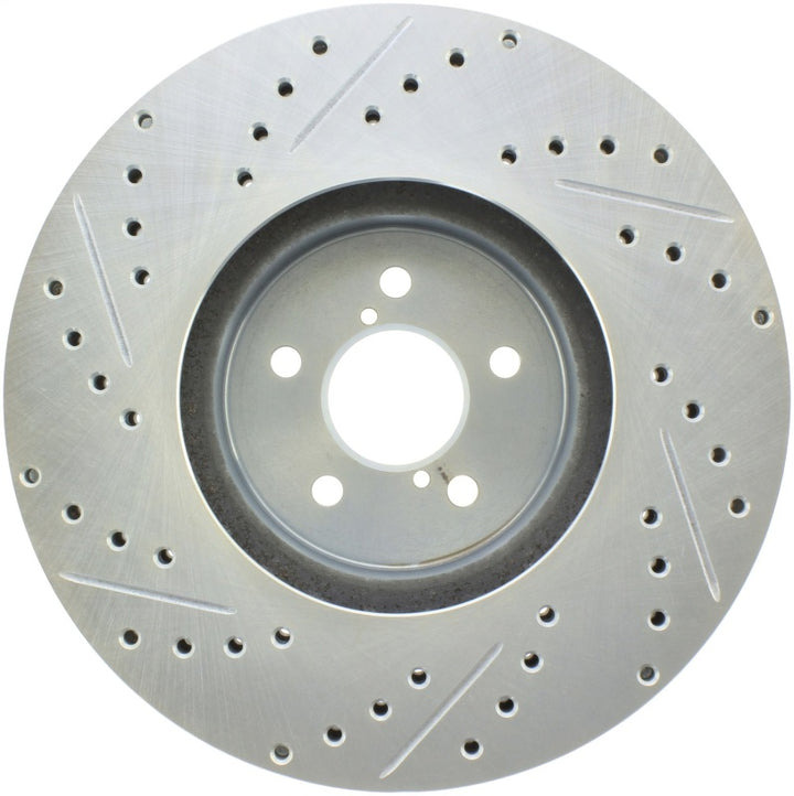 StopTech 05-14 Subaru Legacy Select Sport Drilled & Slotted Rotor - Left - Premium Brake Rotors - Slot & Drilled from Stoptech - Just 513.71 SR! Shop now at Motors