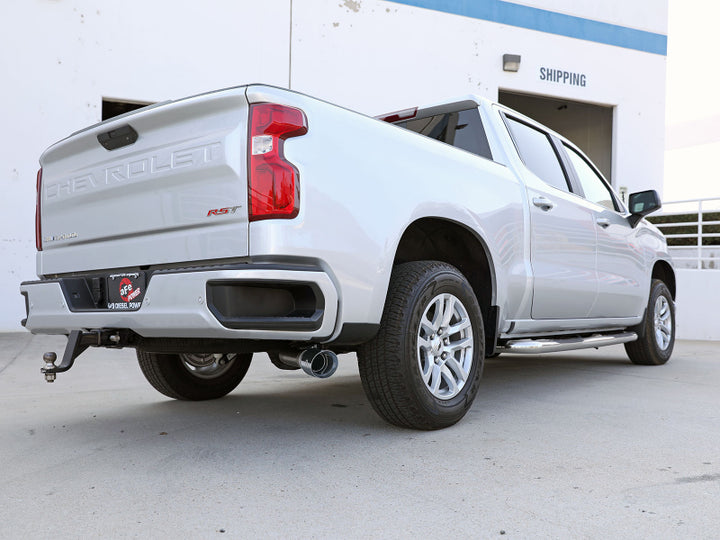 aFe 23-24 GM Trucks L6 Large Bore-HD 3 IN 409 Stainless Steel DPF-Back Exhaust System w/Polished Tip - Premium DPF Back from aFe - Just 2148.92 SR! Shop now at Motors