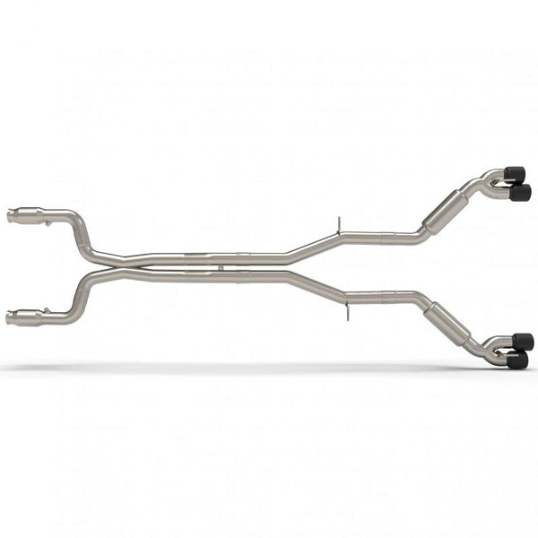 Kooks 16+ Chevy Camaro SS 6.2L 3in Catted Strt Screamer Full Exhaust w/Blk Tips (Use w/Kooks Header) - Premium Header Back from Kooks Headers - Just 12471.61 SR! Shop now at Motors