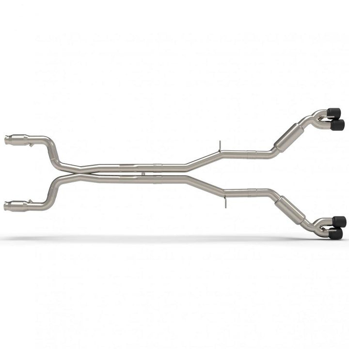 Kooks 16+ Chevy Camaro SS 6.2L 3in Catted Strt Screamer Full Exhaust w/Blk Tips (Use w/Kooks Header) - Premium Header Back from Kooks Headers - Just 12471.61 SR! Shop now at Motors