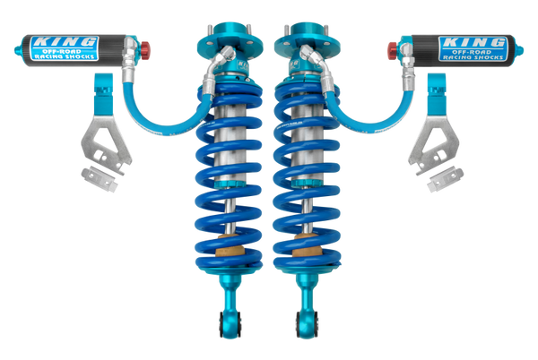 King Shocks 2022+ Toyota Tundra  Front 2.5 Dia w/ Remote Reservoir Coilover & Adjuster (Pair) - Premium Coilovers from King Shocks - Just 8082.49 SR! Shop now at Motors