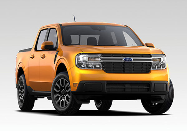 مجموعة مصابيح الرأس Ford Racing 22-24 Maverick ذات العدسات المدخنة