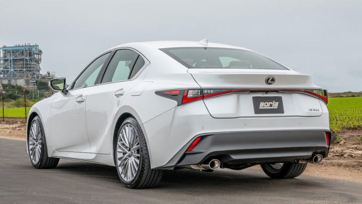 Borla 16-17 Lexus IS200T / 18-24 Lexus IS300 2.25in S Type Cat Back 4.25in Tip - Stainless Steel Tip - Premium Catback from Borla - Just 5610.30 SR! Shop now at Motors