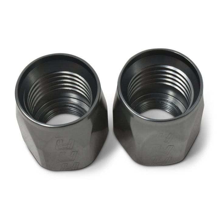 Russell Hose End Socket -8 AN Polished & Gray Anodized (2 Pack) - Premium Fittings from Russell - Just 26.11 SR! Shop now at Motors