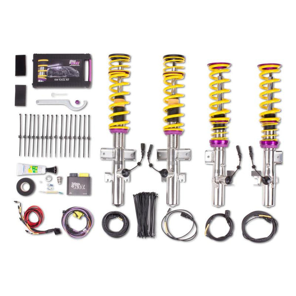 KW Coilover Kit DDC ECU Range Rover Evoque - Premium Coilovers from KW - Just 19709.91 SR! Shop now at Motors