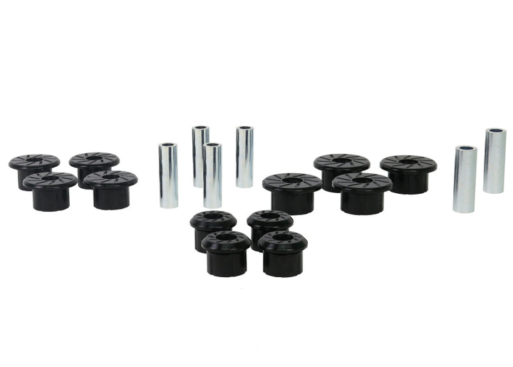 Whiteline 1999-2018 Chevrolet Silverado 1500 Spring - Eye Front/Rear And Shackle Bushing - Premium Spring Insulators from Whiteline - Just 408.39 SR! Shop now at Motors