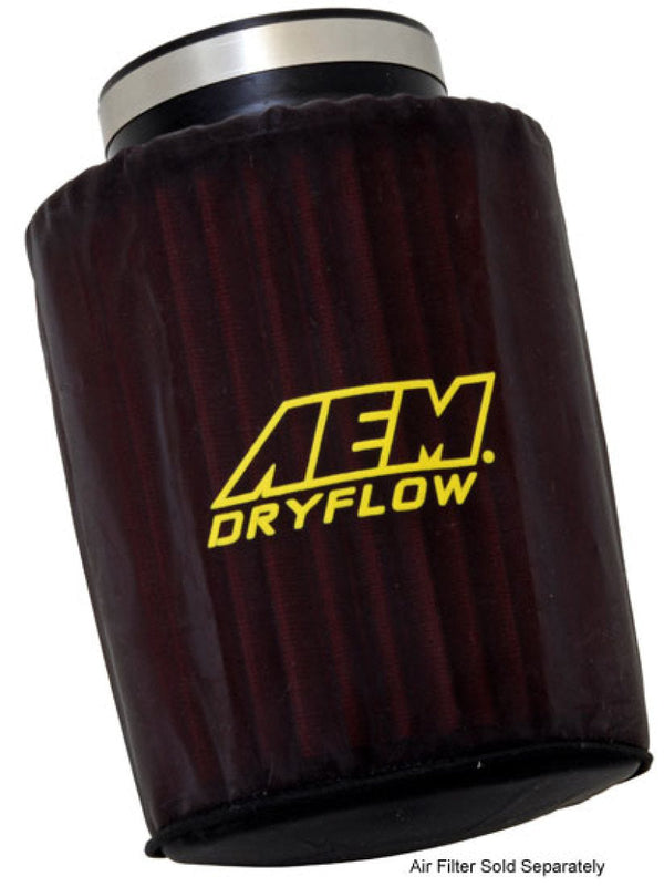 AEM Air Filter Wrap 6 inch Base 5 1/8inch Top 7 1/8 inch Tall - Premium Pre-Filters from AEM Induction - Just 112.50 SR! Shop now at Motors