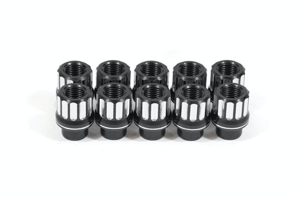 BMR Lug Nut Kit 14mm x 1.50 RH Conical 12-pt Aluminum (Set of 10) - Black Anodized - Premium Hardware Kits - Other from BMR Suspension - Just 561.73 SR! Shop now at Motors